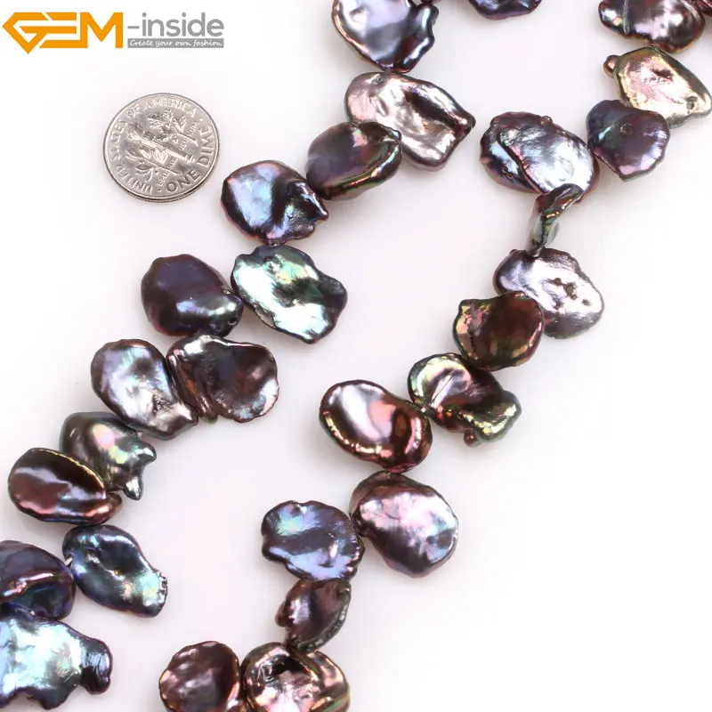 Бусины из пресноводного культивированного жемчуга 15 дюймов | Украшения и