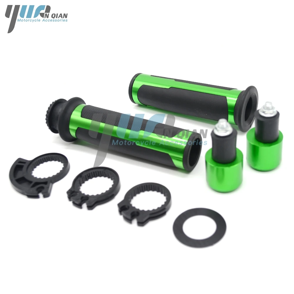 YUANQIAN 7/8 22 мм ручки для руля Kawasaki Ninja 250 z800 ZX6R Z900 Z1000SX Z1000 Z250 Z650 Z750 Z750R z900 z300|for kawasaki|z800