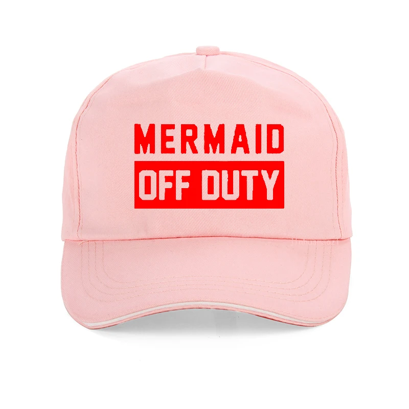 Mermaid Off Duty Letters Printed Women cap Tumblr Fashion Casual outdoor Baseball Caps summer Adjustable Snapback hat | Аксессуары для