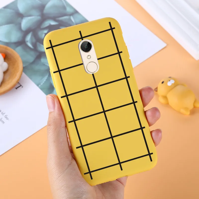 Мягкий чехол из ТПУ для Xiaomi Redmi 5, чехол для Xiaomi Redmi 5 Plus, мягкий силиконовый чехол с рисунком для задней панели телефона, чехол для Redmi 5/5 Plus, чехол s
