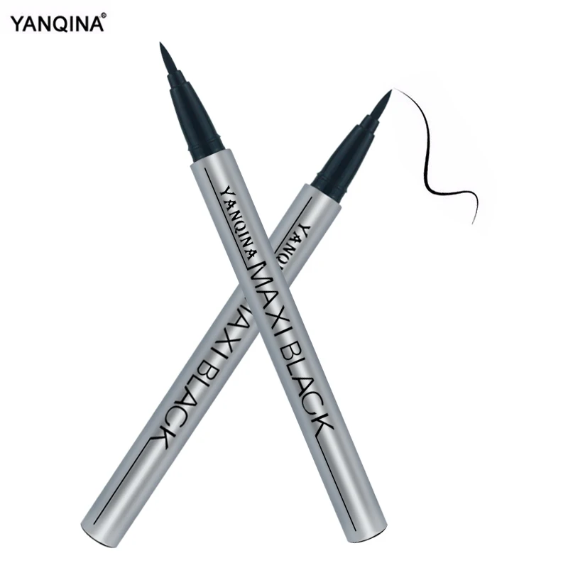Водостойкая Подводка для глаз черная жидкая подводка 1 шт.|liner pencil|waterproof eyeswaterproof eye