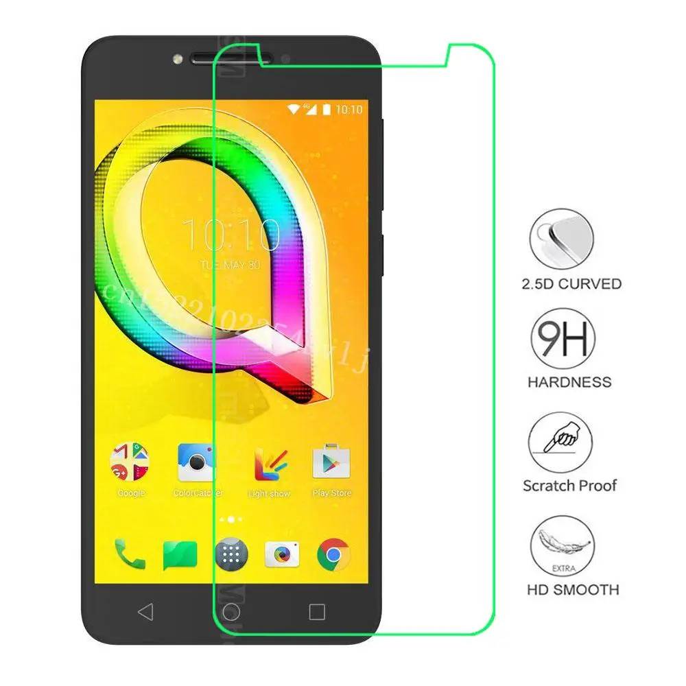 Смартфон для Alcatel Pulsemix A50 A5 LED закаленное стекло 9H Взрывозащищенная защитная