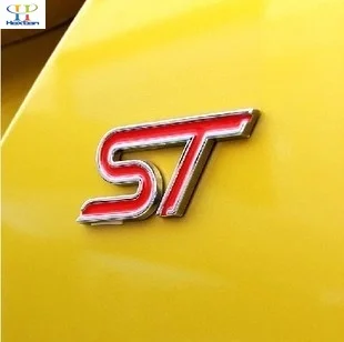Автомобиль ST mark письмо эмблема значок Логотип наклейки для FORD FOCUS FIESTA MONDEO