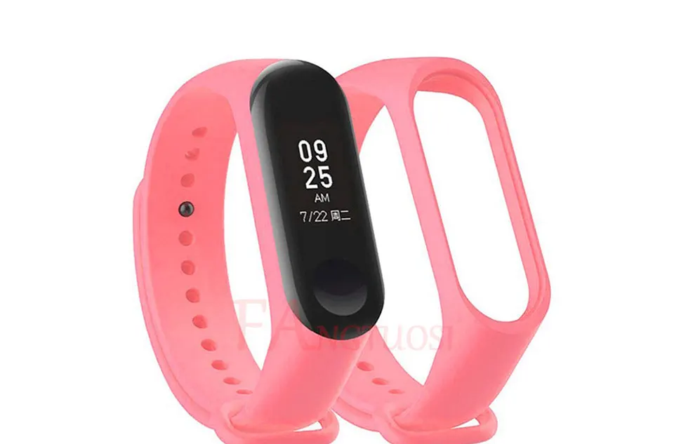 FANGTUOSI для xiaomi mi Band 3 силиконовый ремешок на запястье для xiaomi mi band 3 ремешок для часов аксессуары браслет mi band 3 ремешок