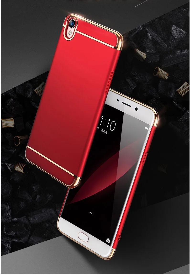 Чехол TRISEOLY для OPPO A37 5,0 Роскошный ультра-тонкий жесткий чехол с покрытием для OPPO A37 задняя крышка для OPPO A37M Coque