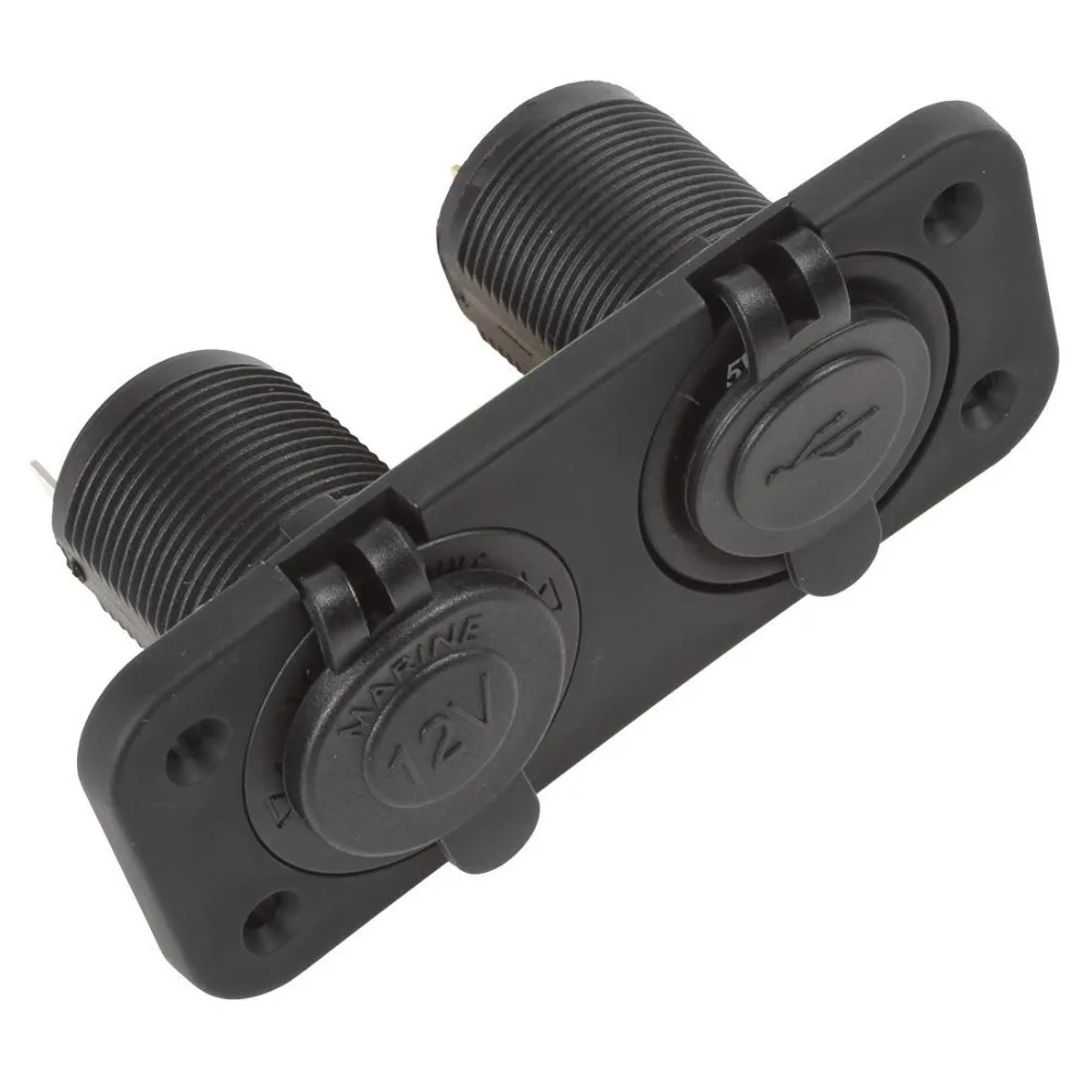 12 В Автомобильное зарядное устройство прикуриватель водонепроницаемый разъем