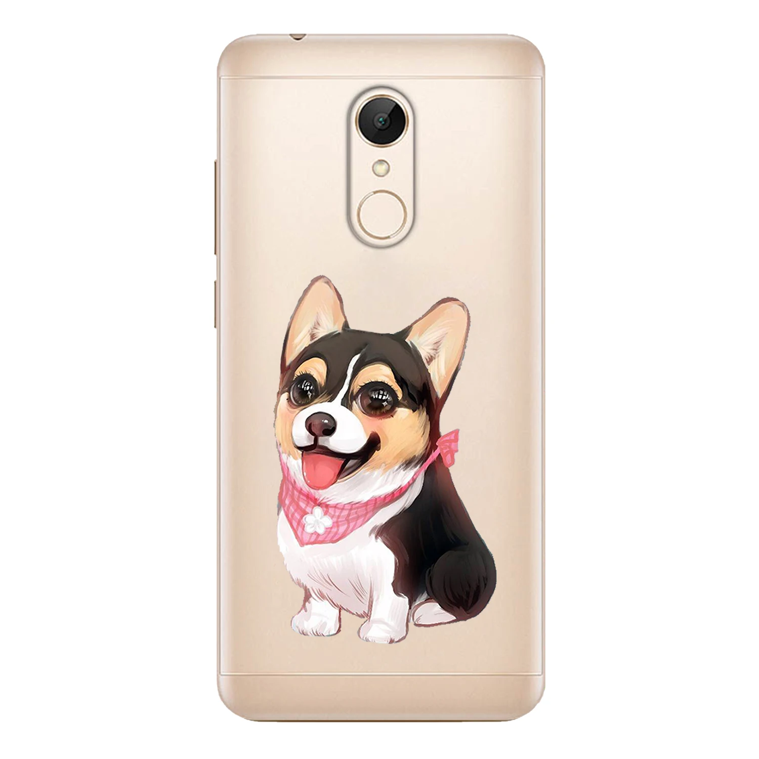 For Xiaomi Redmi 5 Case Cover 5.7&quot Soft TPU Silicone Popular Cute Pet Kitten Puppy Cat Flower Dog Monkey Painted Phone Back |