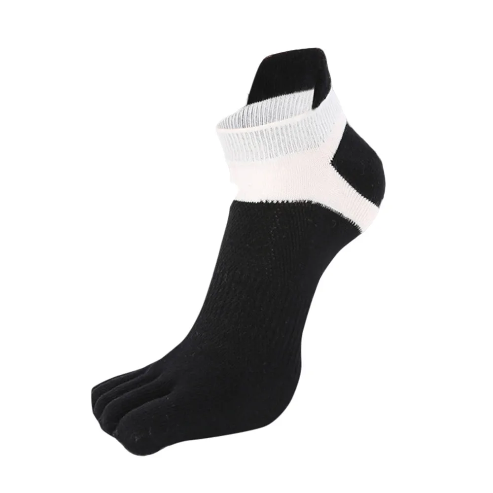 2017 Горячая Распродажа мужские хлопковые носки с пятью носками чистый тренажер