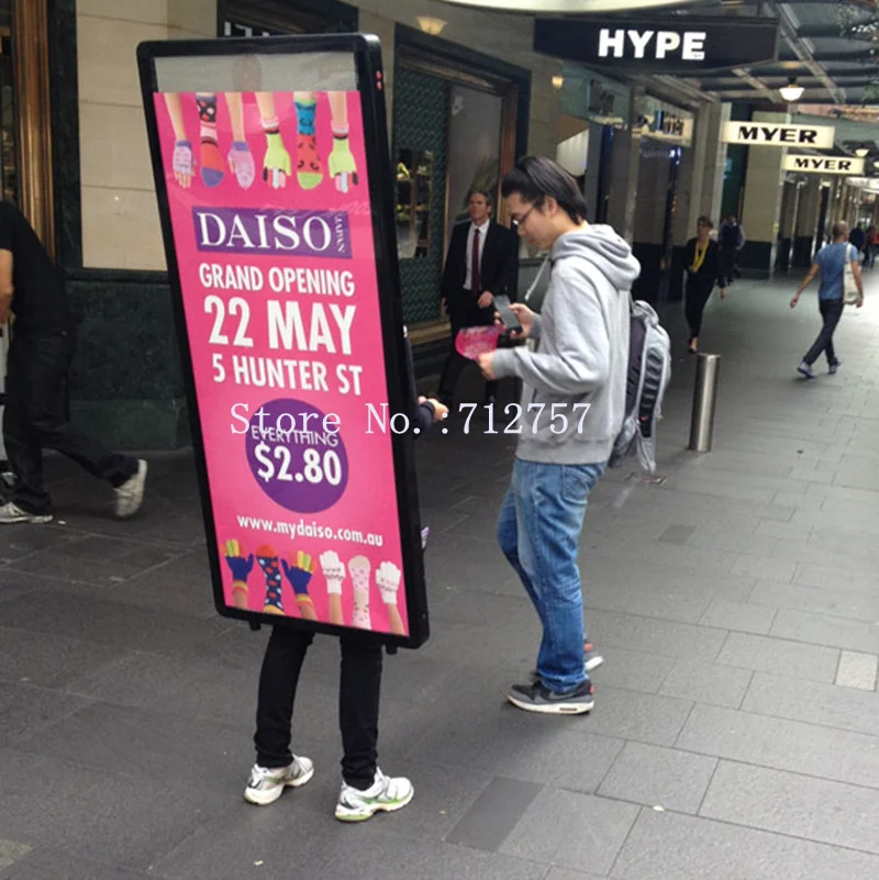 2017 Новый человеческий односторонний светодиодный рекламный щит движущийся MSG