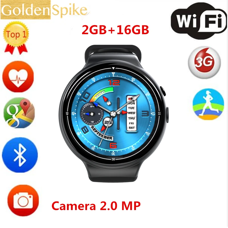 I4 AIR ОС Android 5 1 монитор сердечного ритма Смарт часы телефон 2 г + 16 Камера 2.0MP WI-FI gps 3g
