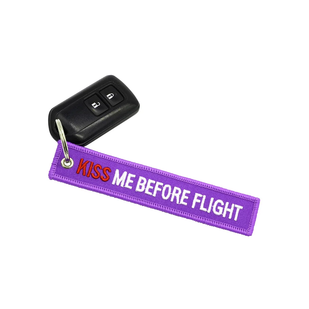 1 шт. брелок для ключей Поцелуй меня перед полетом|key tag|aviation giftskiss keychain |