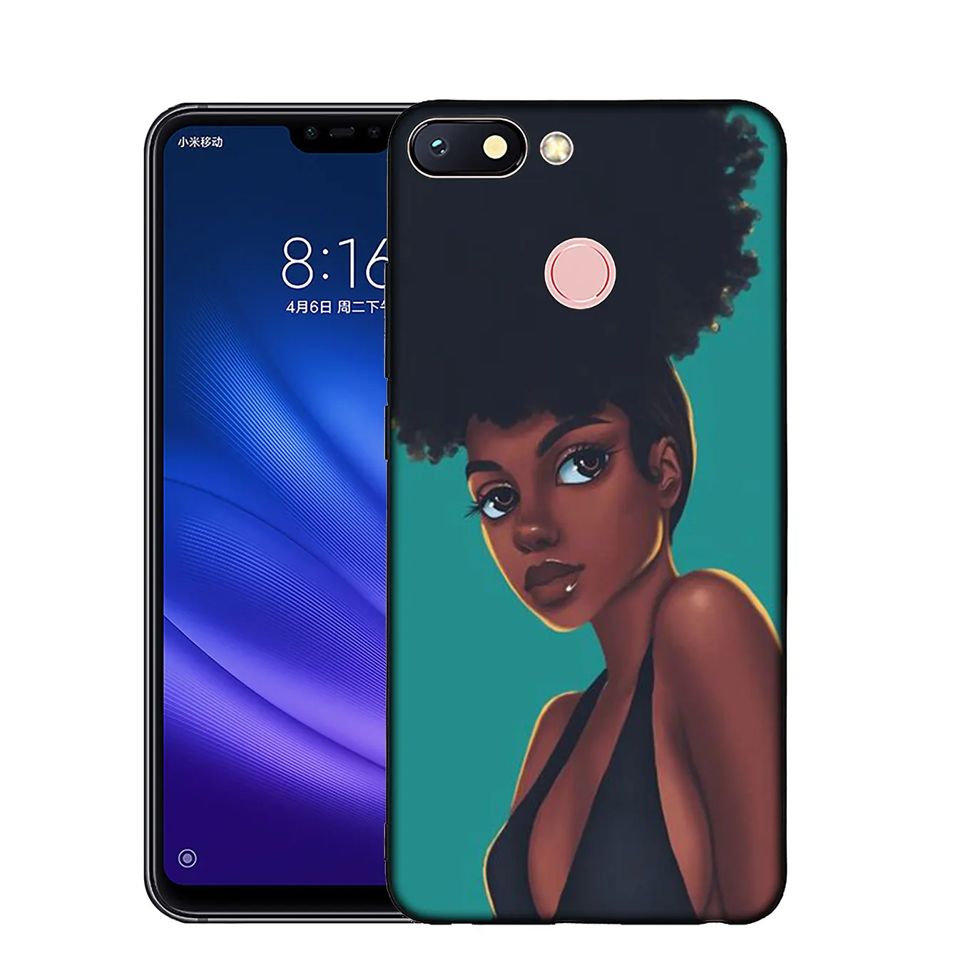 Черный мягкий силиконовый чехол MELANIN POPPIN для Xiaomi Mi 10 9 8 A3 A2 9T Pro Lite SE A1 CC9 CC9E 5X 6X |