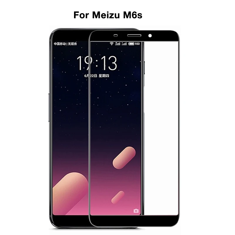 GonoRack Full Tempered Glass for Meizu M6s Screen Protector M3 M6 M5 Note Pro 6 U10 U20 MX6 M3s M5s Protective Film | Мобильные