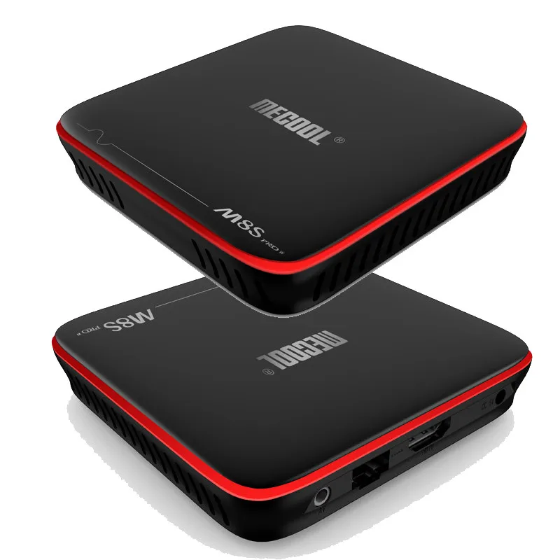 MECOOL M8S PRO W 2 4G Голосовое управление Android 7 1 ТВ приставка Amlogic S905W четырехъядерный