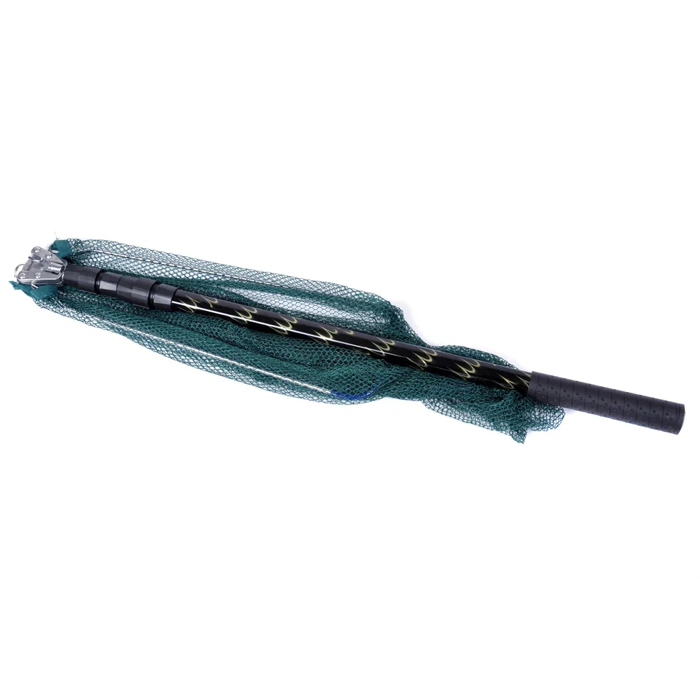 185 см рыболовная сеть телескоп треугольная Складная алюминиевый сплав складная