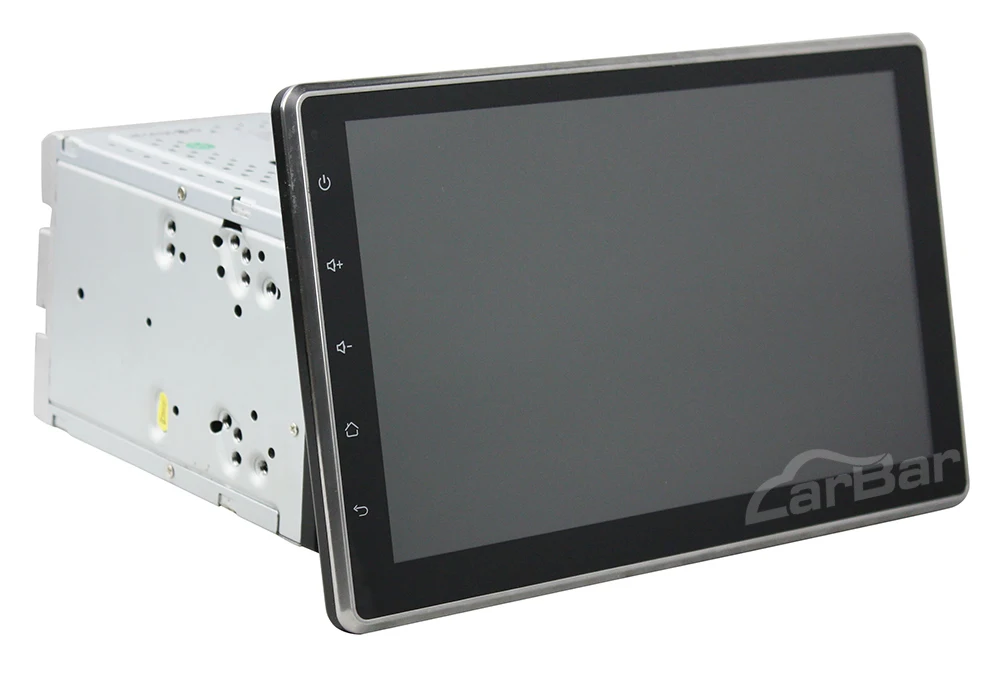 Carbar 10," Android 9,0 2 Din универсальный автомобильный DVD gps стерео радио плеер вверх вниз настроить экран Встроенный DVD DSP с ips экраном