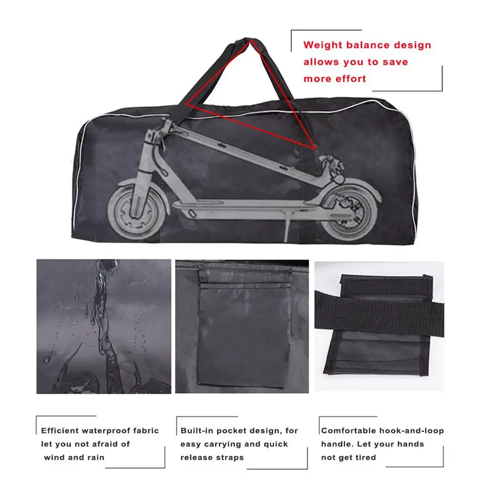 

Scooter Storage Bag Portable Carrying Bag Oxford Cloth Storage Sack For Mijia Xiaomi Folding Electric Scooter