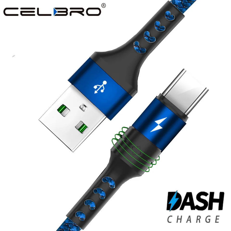 Обновленный Быстрый зарядный кабель Qc 3 0 Usb Type C для быстрой зарядки Oneplus 7 7T Pro 6