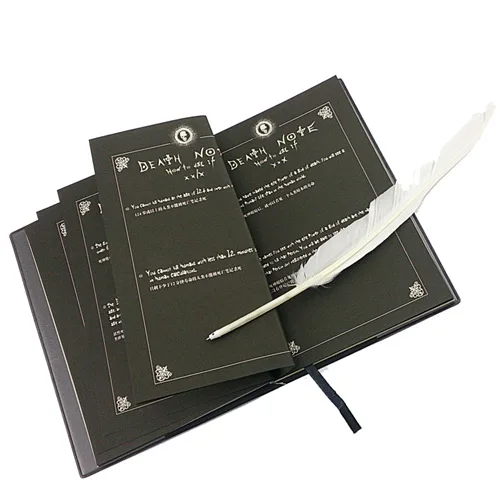 Блокнот смерти NOTE quill набор аниме мультфильм шляпа игрушки куклы фигурка