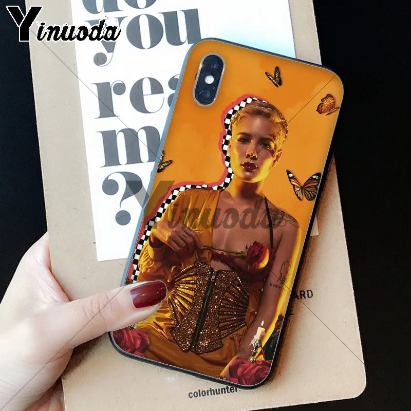 Чехол Yinuoda Halsey Hopeless Fountain Kingdom для Apple iPhone 8 7 6 6S Plus X XS MAX 5 5S SE XR | Мобильные телефоны и