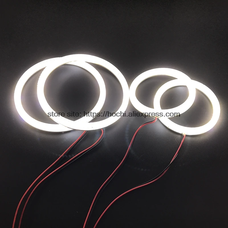 Отличный SMD 5050 светодиодный Белый налобный фонарь halo angel demon eyes kit для Volkswagen VW Golf Mk4