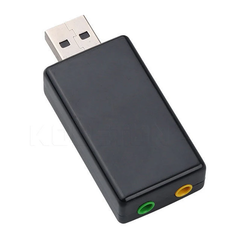 Новинка 1 шт. внешняя 3D Виртуальная звуковая карта Mini USB 2 0 480 Мбит/с 7 каналов