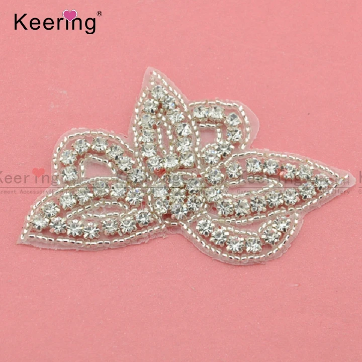 

Fashion Bridal Hair Comb Accessories Rhinestone Applique WRA-458