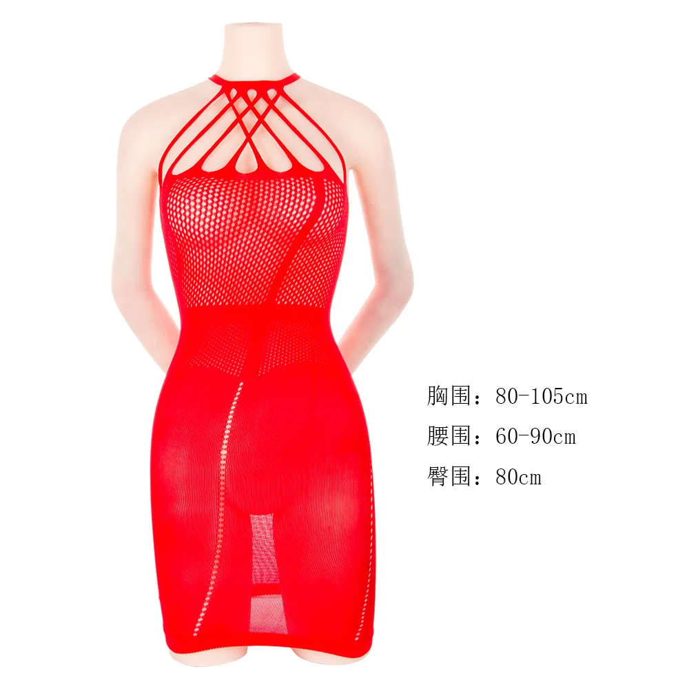 Эротическое белье сетка нижнее для Babydoll мини платье Ночная одежда юбка без