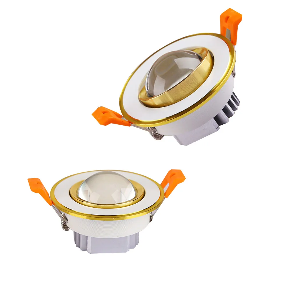 Современный светодиодный потолочный светильник 3 Вт встраиваемый для гостиной