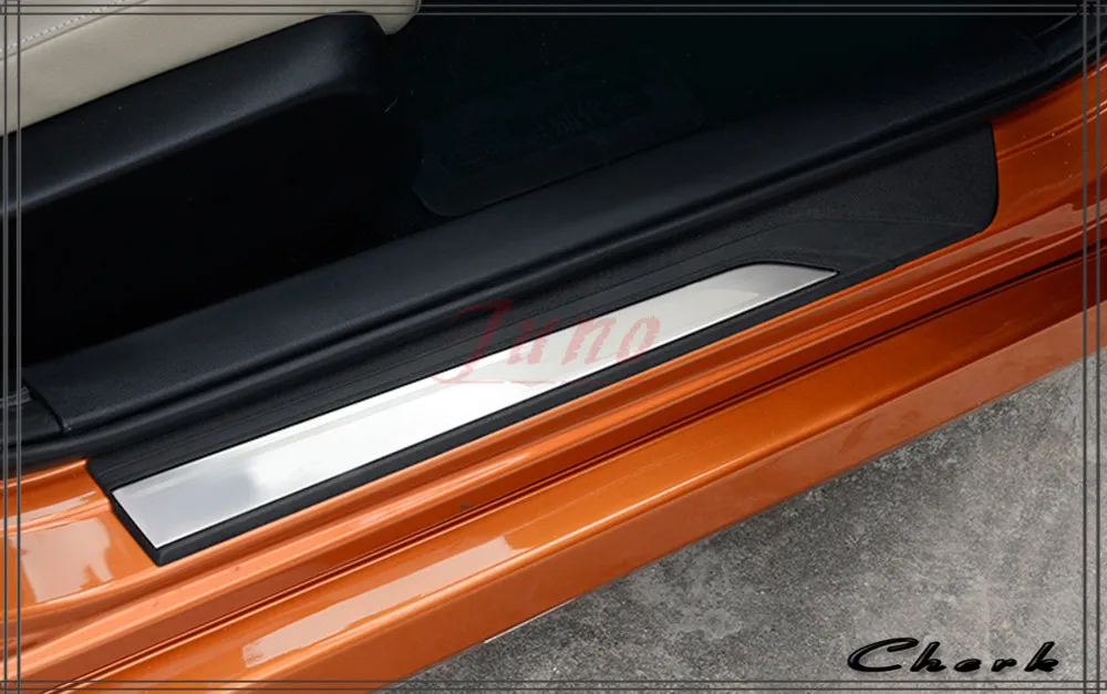 4 шт. автомобильные аксессуары для Honda Civic- светодиодный накладки на пороги с логотипом