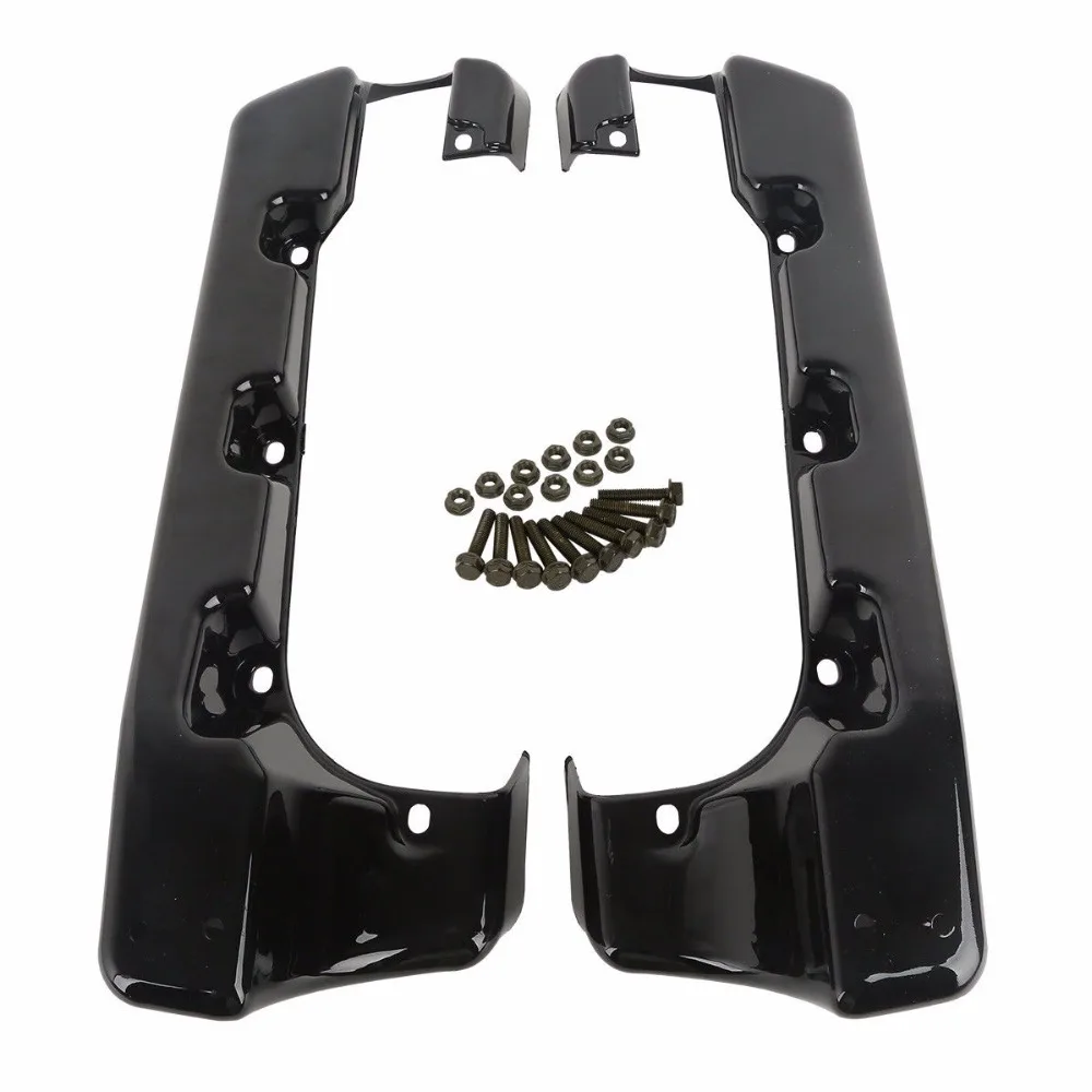 4 &quotжесткая седельная сумка удлинитель для Harley touring моделей Electra Street Glide Ultra Classic Road