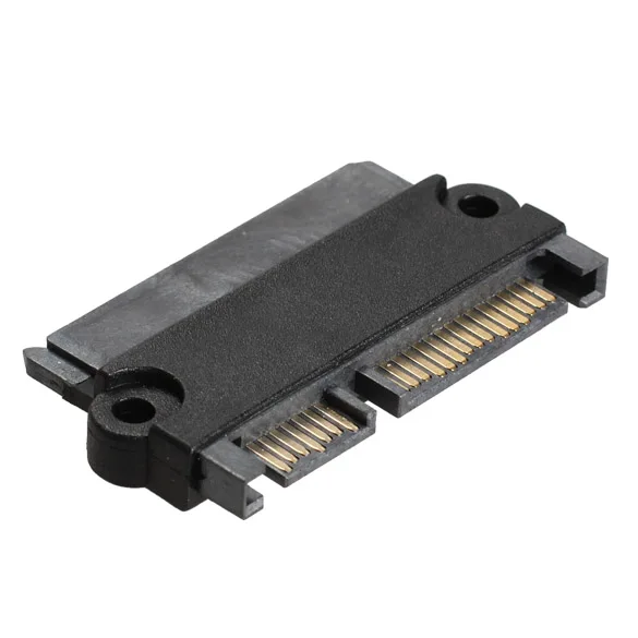 

SATA 22Pin 7+15 Pin Male Plug to SATA 22Pin 7+15 Pin Female Jack Convertor New Arrival
