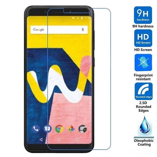 Закаленное стекло с полным покрытием для Wiko View Lite защита экрана защитная пленка |