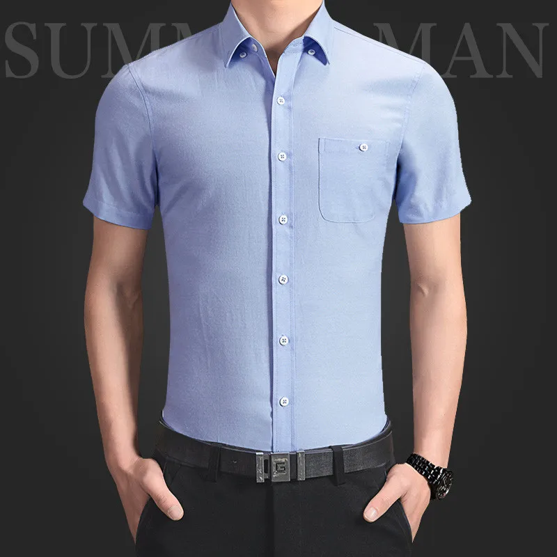 VERSMA Мода 2017 г. Slim Fit с коротким рукавом Мужская одежда рубашки Camisa социальная Masculina