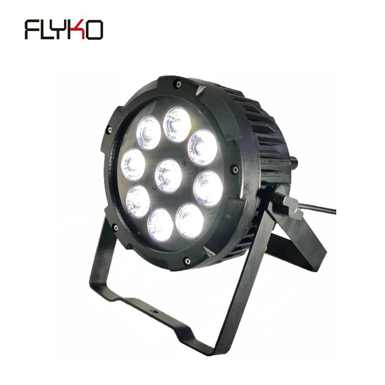 Бесплатная доставка led 9x15 Вт IP65 батарея 6в1 RGBWA + UV с WIFI контроллером | Лампы и