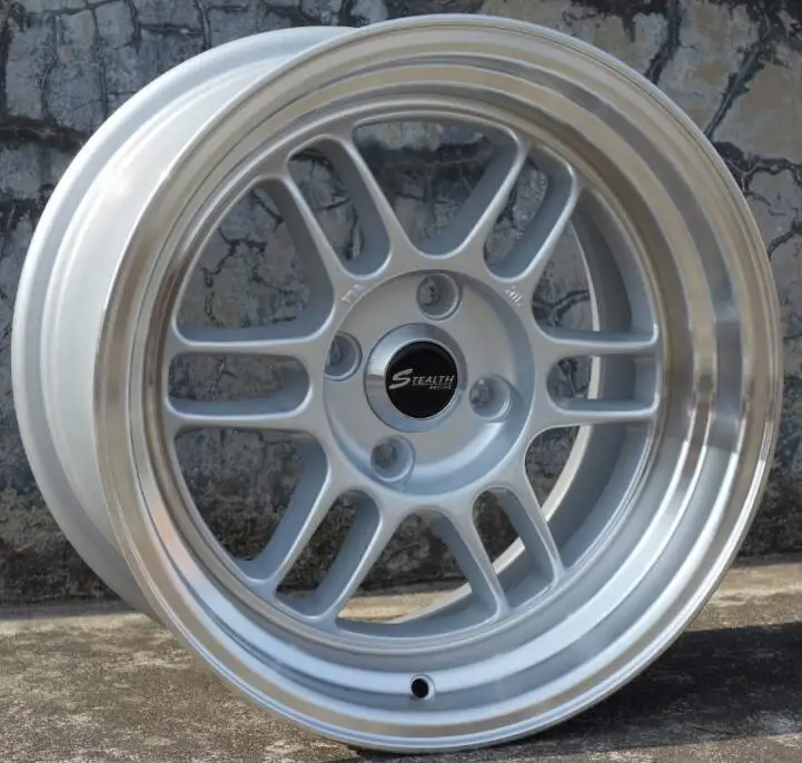 Красивые 15 дюймов 15x8 0 4x100 Автомобильные Колесные диски из алюминиевого