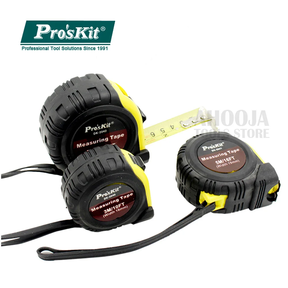 Прочная магнитная лента Pro'skit 3 м/5 м/7 5 м измерительная самоблокирующаяся