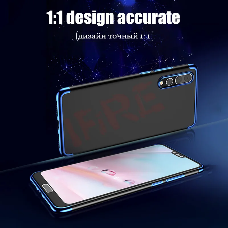 Роскошные мягкие силиконовые чехлы для телефона с покрытием из ТПУ Huawei P20 Lite Pro