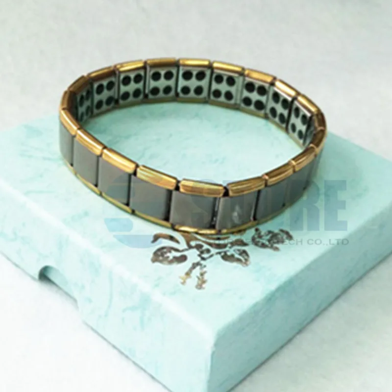 50 шт. оптовая цена голограмма браслет с германием энергетический камень