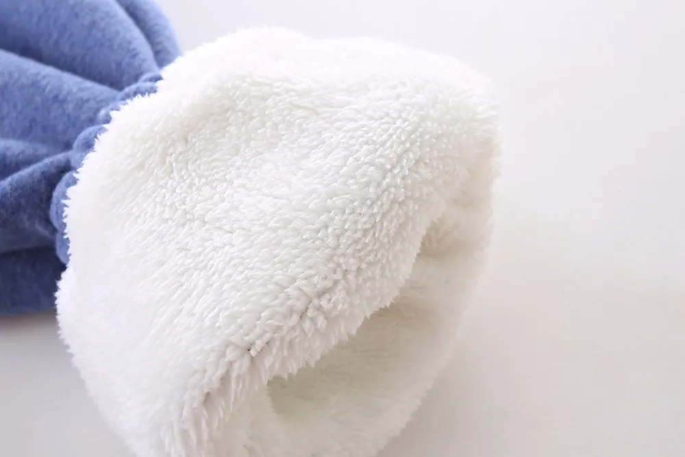 BibiCola/зимняя теплая хлопковая одежда Комплекты одежды для маленьких мальчиков и