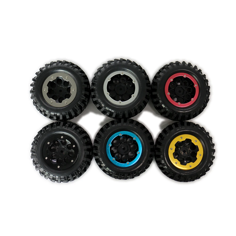 RC Car 4x96 мм наполненные воздухом надувные шарики 1 9 Bead блокировка колес протектора