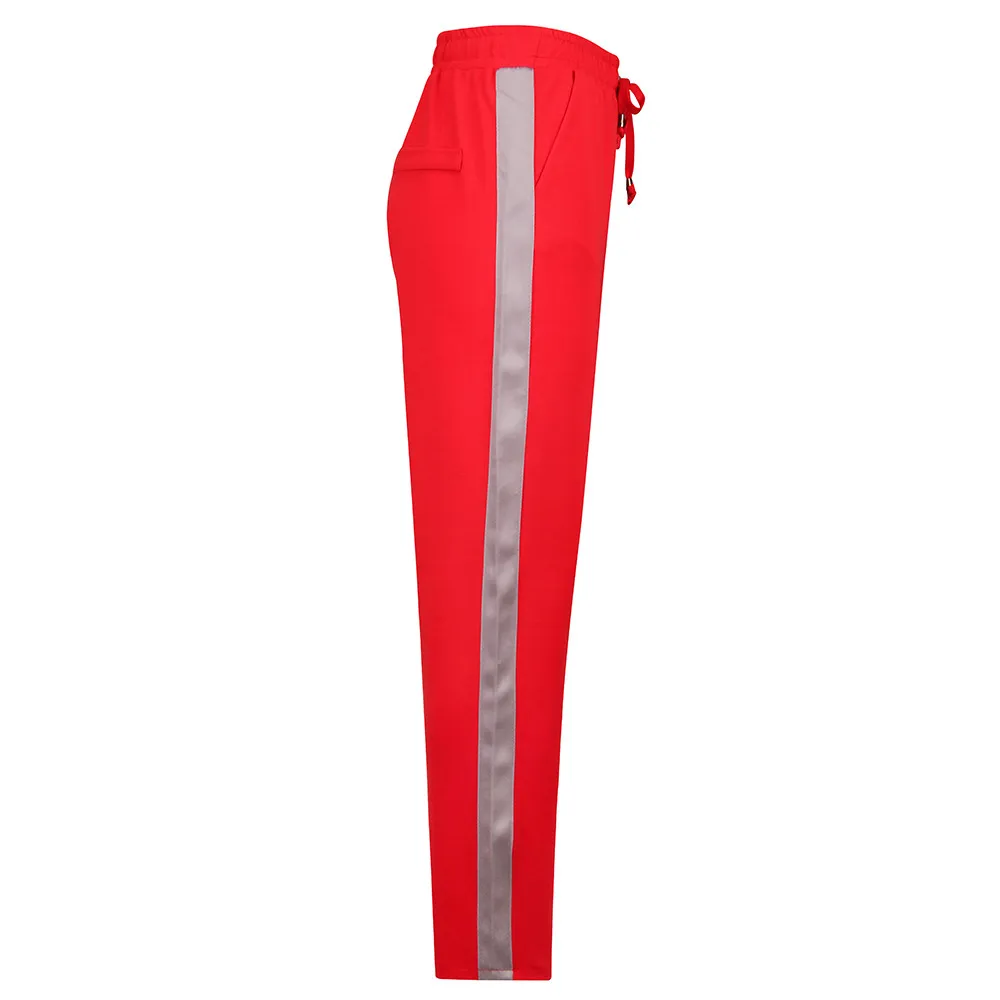 Telotuny women pants Patchwork Daily casual Striped pants women women pants summer pencil pants female JL 20
