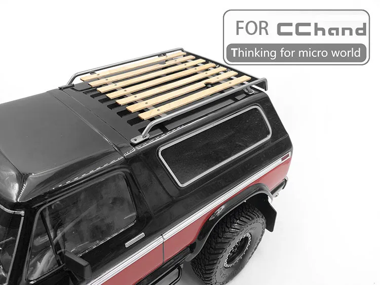 Металлический классический багажник на крышу для cchand Traxxas TRX-4 TRX4 Ford Bronco