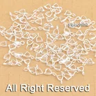 Бесплатная доставка, 100 шт., оптовая продажа, Фурнитура для бижутерии из стерлингового серебра 925 пробы, соединитель для тюка, подвеска-Бейл, ЛИНКЕР