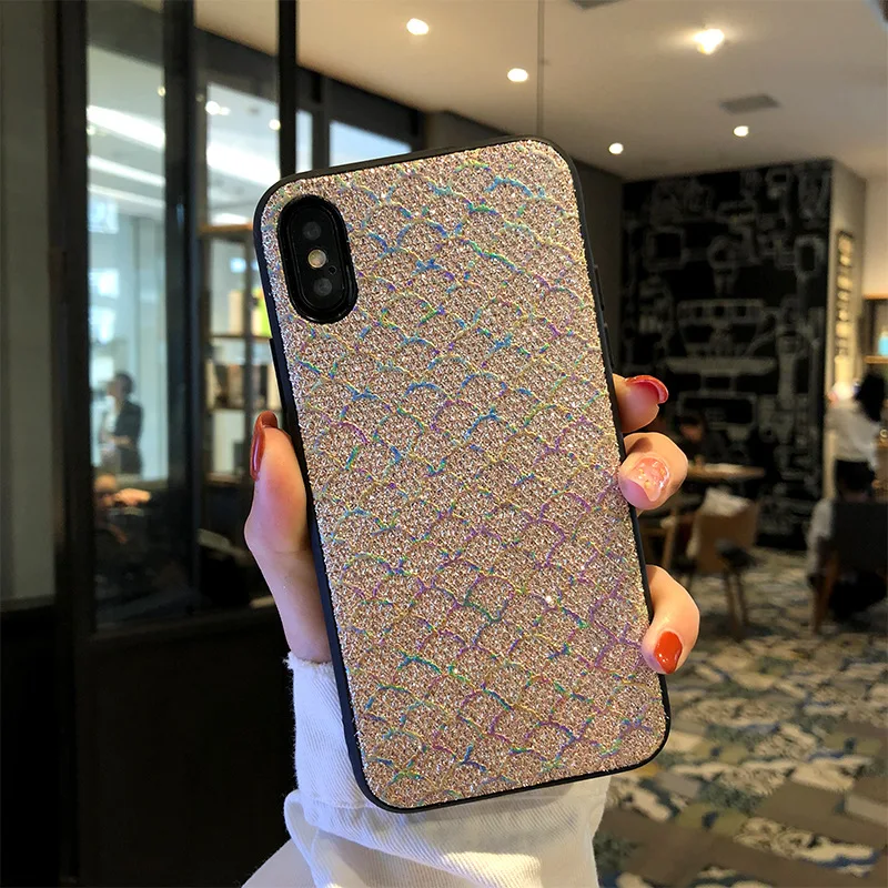 Огонь Bling силиконовый чехол для телефона iphone 7 Чехол X 6 S 8 Plus чехлы Модные