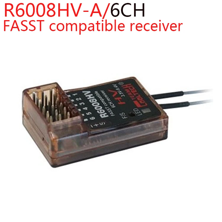 R6008HV-A Cooltech RFA04A R6008 R7008HV SBUS Futaba Fasst 2,4G совместимый приемник 8ch 6EX T8FG T10C T12FG 14SG 16SG 16SZ 18SZ 18MZ 4PK - Цвет: R6008HV-A