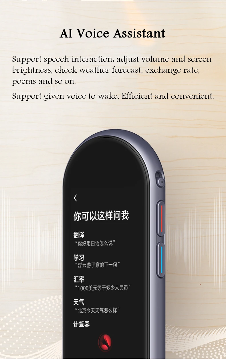 YOUDAO Translator 2,0 pro китайский английский Японский Корейский офлайн переводная машина фото переводческое устройство