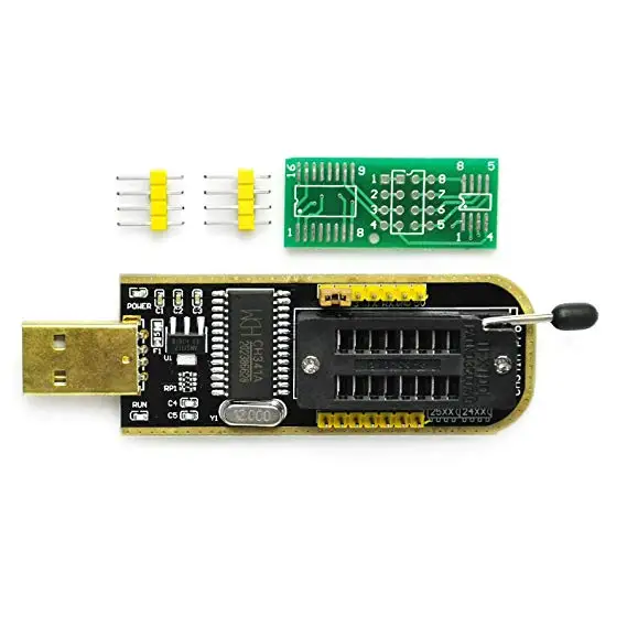 1 комплект CH341A CH341 24 25 серии EEPROM Flash BIOS USB программатор с программным обеспечением и