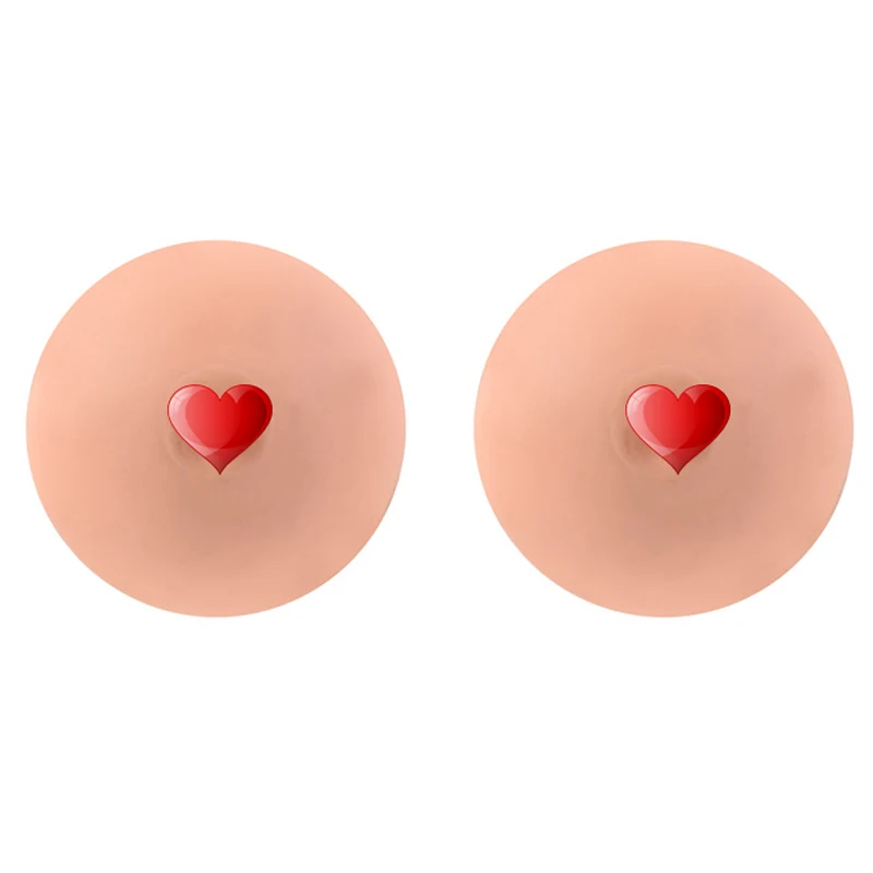 1 пара 3D тату Areola кожа для практики силиконовая искусственная грудь плевральная