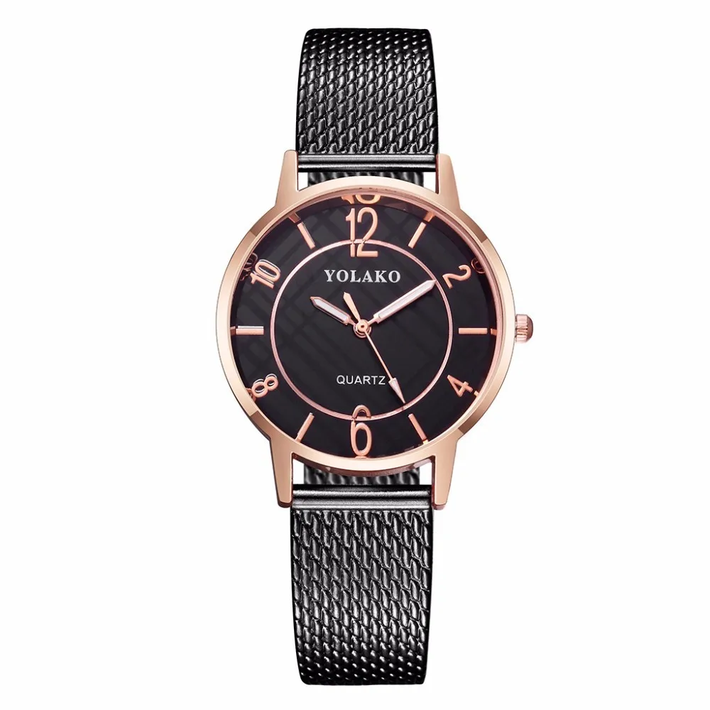 

YOLAKO Brand Women Watch Hot Sale Fashion Casual Women Quartz Wristwatch Luxury Female Clock reloj mujer zegarek damski 2020